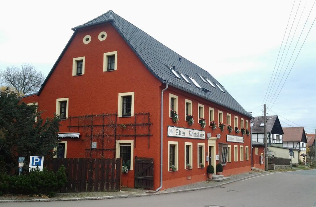 Altes Wirtshaus Foerdergersdorf Bed & Breakfast Tharandt ภายนอก รูปภาพ